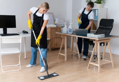 Nettoyage de bureau professionnel à Saint-André-de-Cruzières